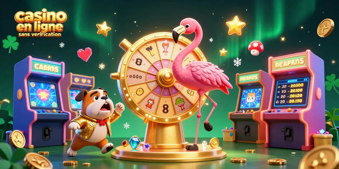 Jouez au casino en ligne sans vérification avec des machines à sous et des bonus excitants.