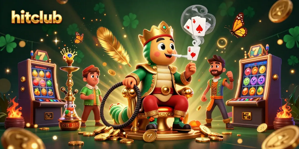 Engage in thrilling gameplay at hitclub with vibrant slots, golden coins, and immersive characters.