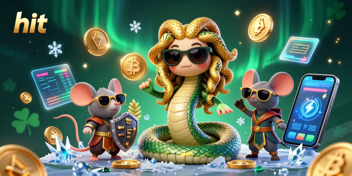 Engage with dynamic hit gameplay in a 3D casino scene featuring Medusa and a warrior mouse.