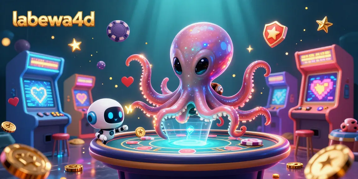 Labewa4d menawarkan pengalaman bermain dengan cumi-cumi alien di meja poker holografis.