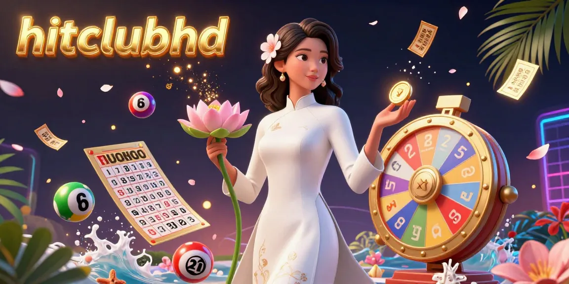 Experience thrilling gaming moments at hitclubhd amidst colorful lottery elements and vibrant animations