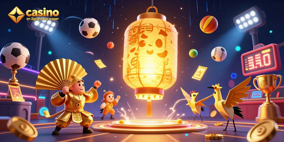 Pariez dans un casino en ligne sans wager avec des champions scintillants et des éléments de jeu captivants.