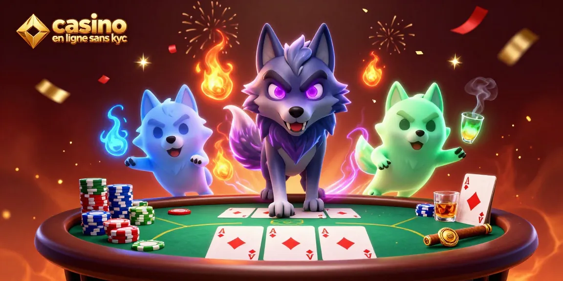 Jouez dans un casino en ligne sans KYC avec des jeux palpitants et des gains instantanés.