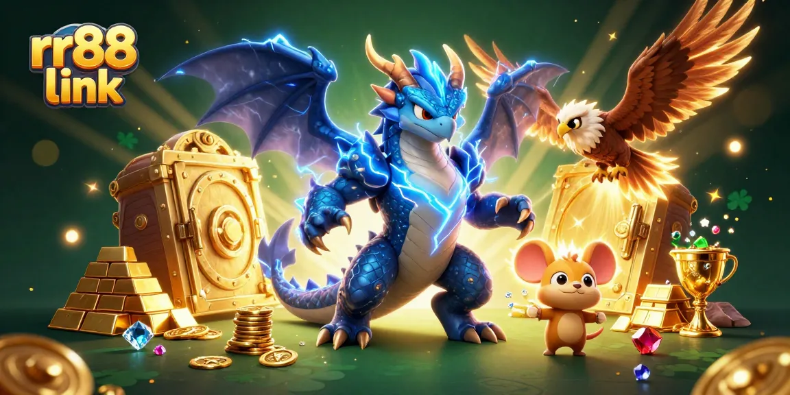 Engage in thrill with rr88 link for exciting casino games featuring vibrant characters and treasures.