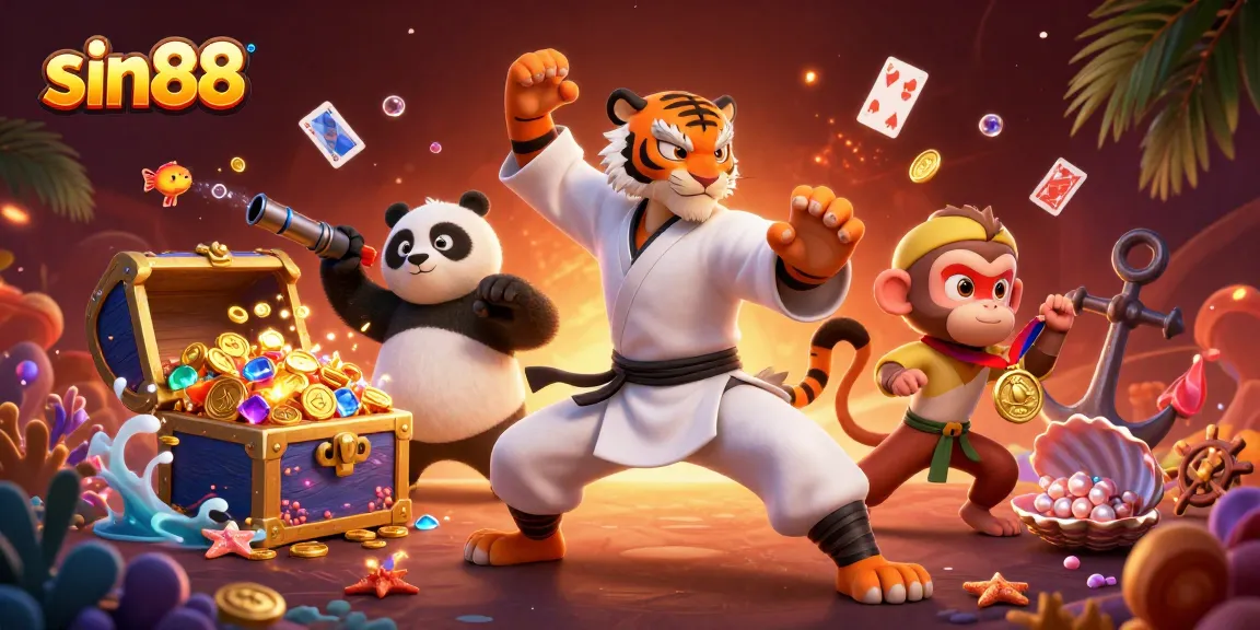 Bet on sin88's thrilling games while experiencing adventure and excitement with skilled characters.