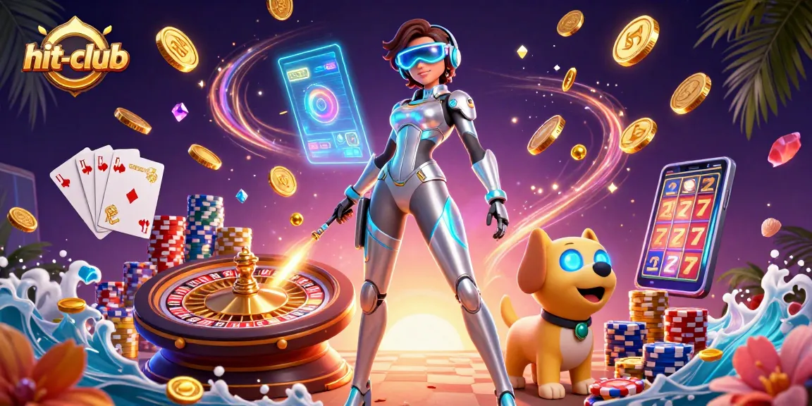 Engage in thrilling play at hit-club, featuring vibrant gaming visuals and a dynamic casino atmosphere.