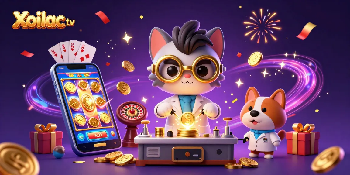 Xoilac tv delivers thrilling moments in gaming with vibrant slot games and golden coins erupting!