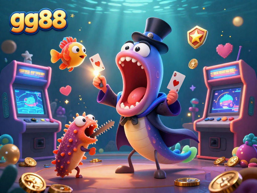 Join the exciting world of gg88 with vibrant underwater casino action featuring magical sea creatures!