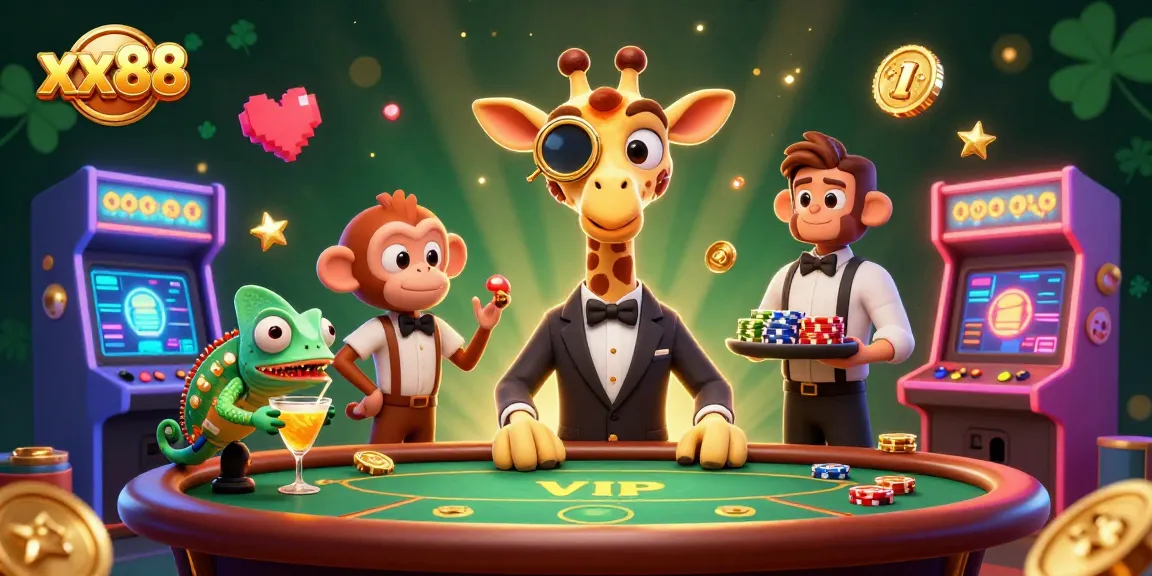 Experience thrilling gameplay at xx88 with vibrant characters and casino excitement.