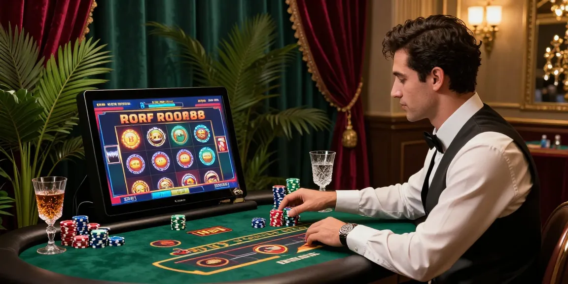 Experience luxury gaming with rokok88 slot in a classic mafia-themed online casino.