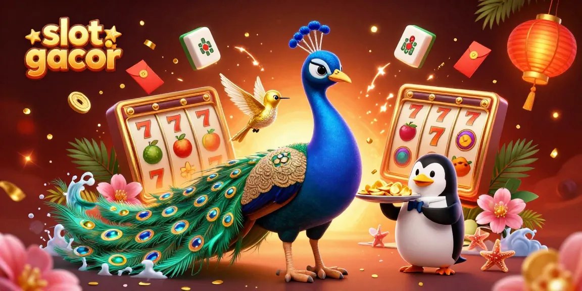 Engage with slot gacor through captivating casino action featuring vibrant slot reels and enchanting characters.