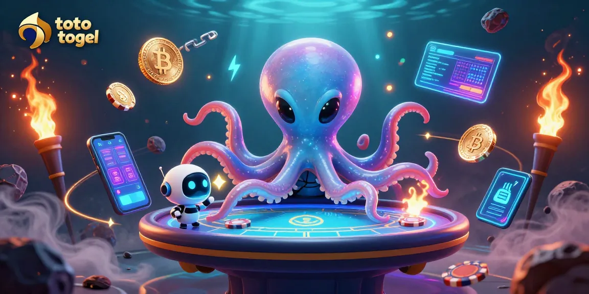Engage with toto togel through dynamic alien casino adventures with unique gaming visuals and vibrant crypto elements.
