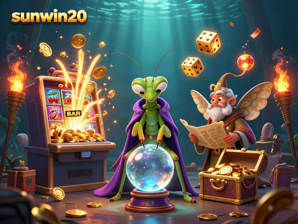Experience the excitement of sunwin20 with vibrant casino visuals and enchanting characters.
