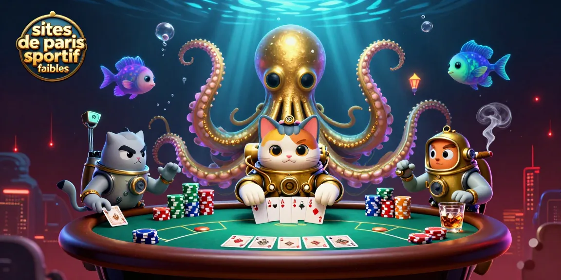 Jouez sur des sites de paris sportif fiables tout en découvrant un kraken majestueux.
