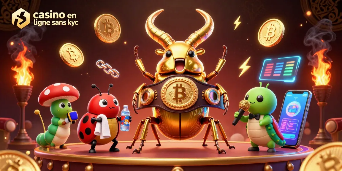 Gagnez avec un casino en ligne sans KYC, jouez à des jeux de machines à sous et crypto!