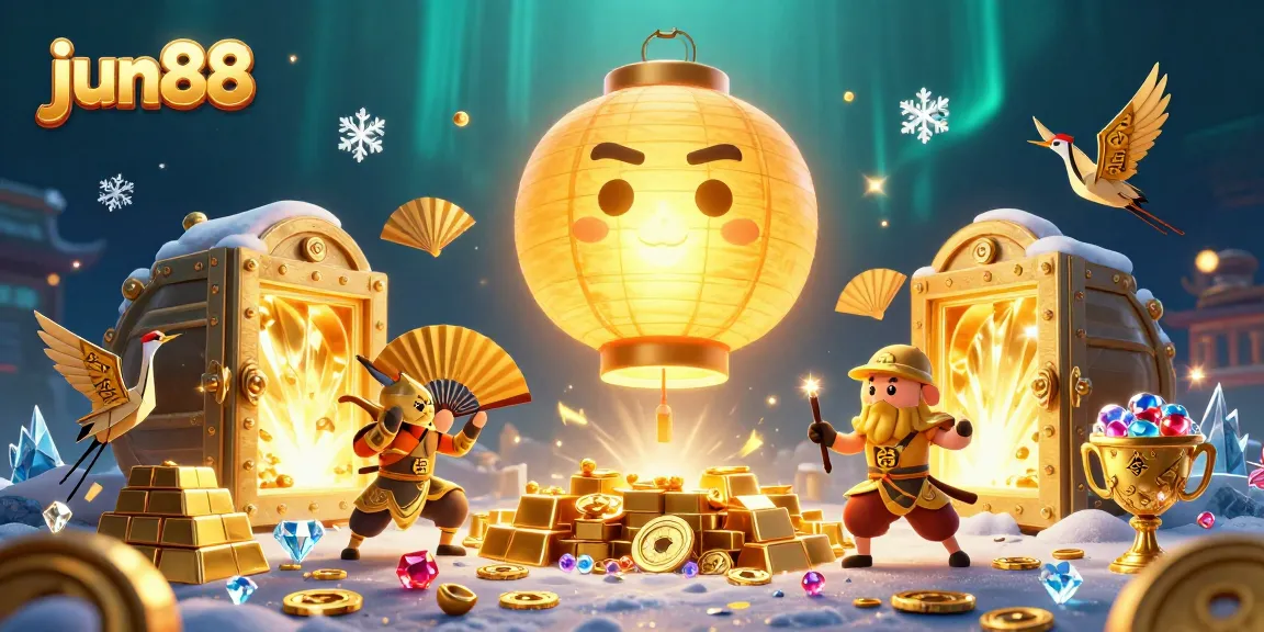 Experience the vibrant jun88 casino magic with lantern spirits and treasure filled adventure.
